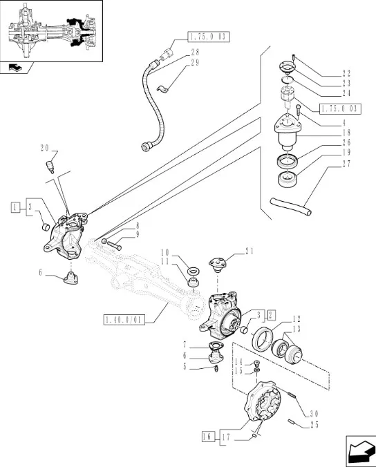 87600174 - ступица